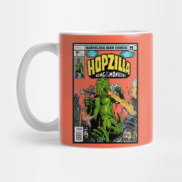 HOPZILLA - KING OF BEER MONSTERS by LewyLewy